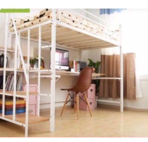 Cheapest Loft Bed Setup, Furniture & Home Living, Furniture, Bed Frames