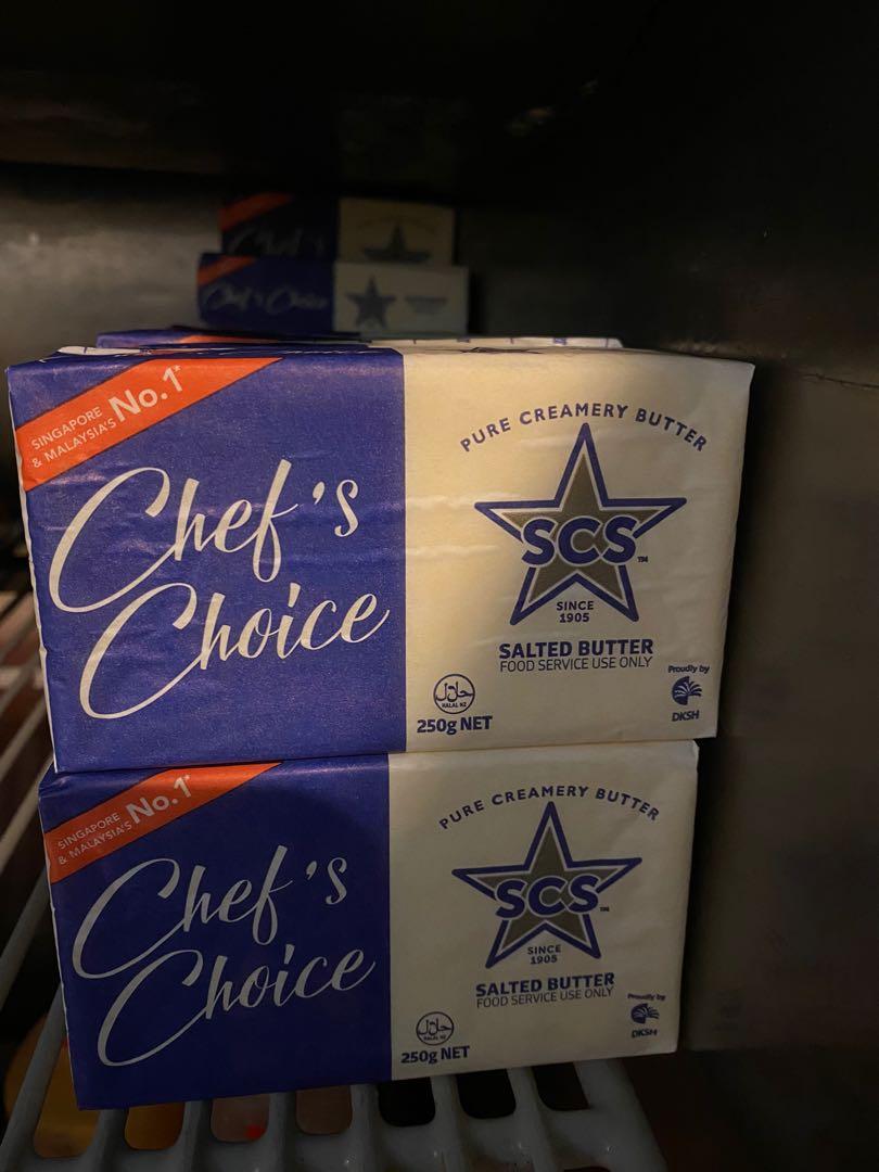 Scs Chef's Choice Salted Butter 250g (sold per pack) — HORECA