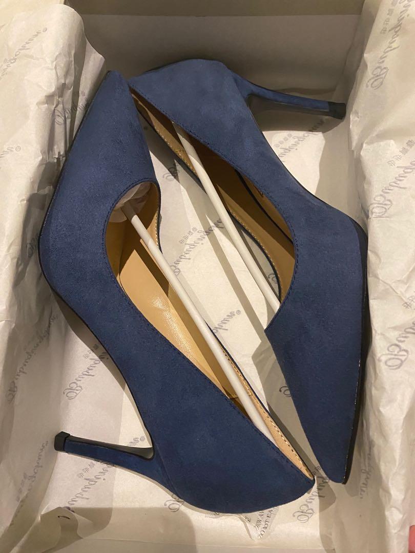 Classic Heels in Turquoise Blue Women s Fashion Footwear Heels on Carousell
