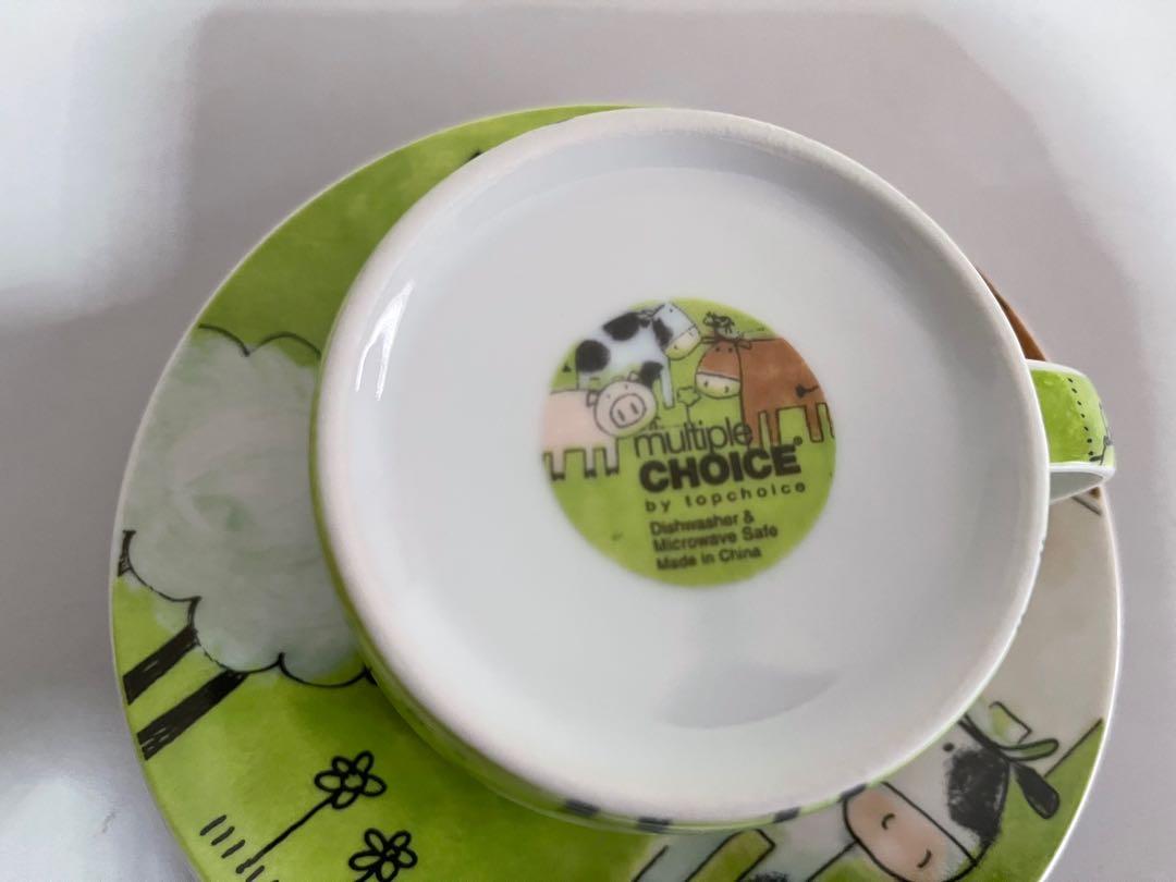 Coffee Cup with underliner, Everything Else on Carousell