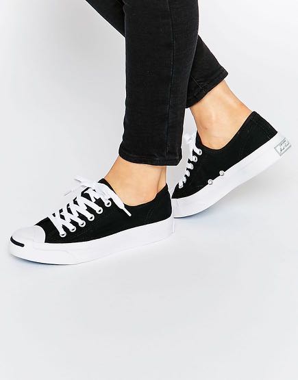 Converse Jack Purcell black Luxury Sneakers Footwear on Carousell