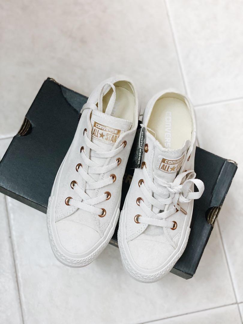 office white leather converse