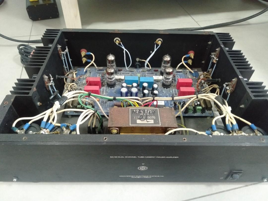 Counterpoint SA-12 Hybrid Stereo Tube Power Amplifier