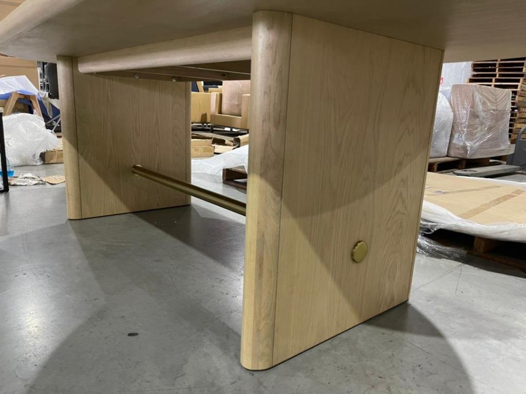 Crate & Barrel Dining Table Oli, Furniture & Home Living, Furniture