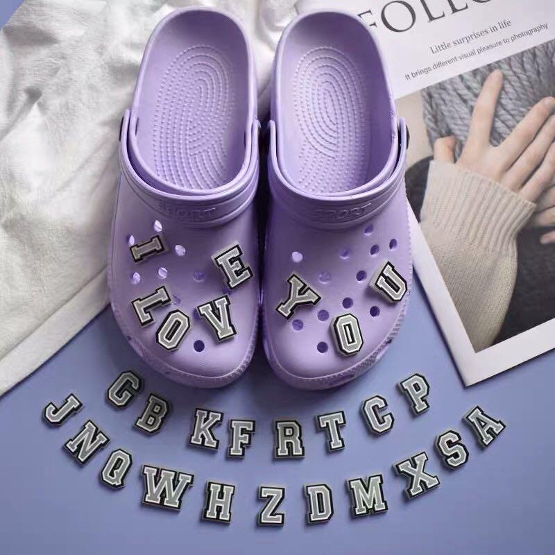 Personalize with Jibbitz for Crocs Crocs Letters Shoe Charm 