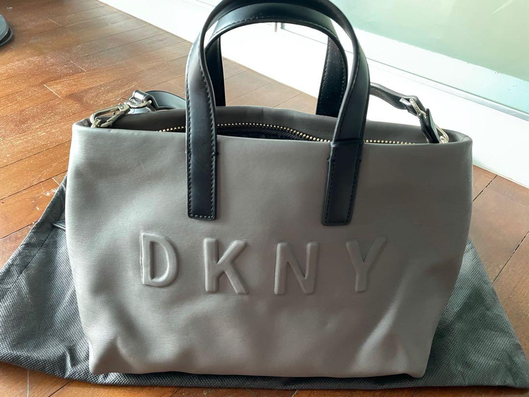 dkny black tilly tote bag