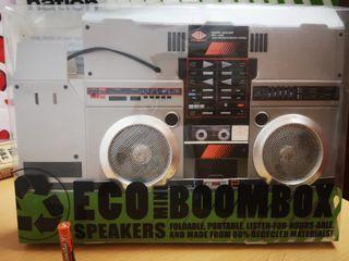 Eco mini boombox speakers