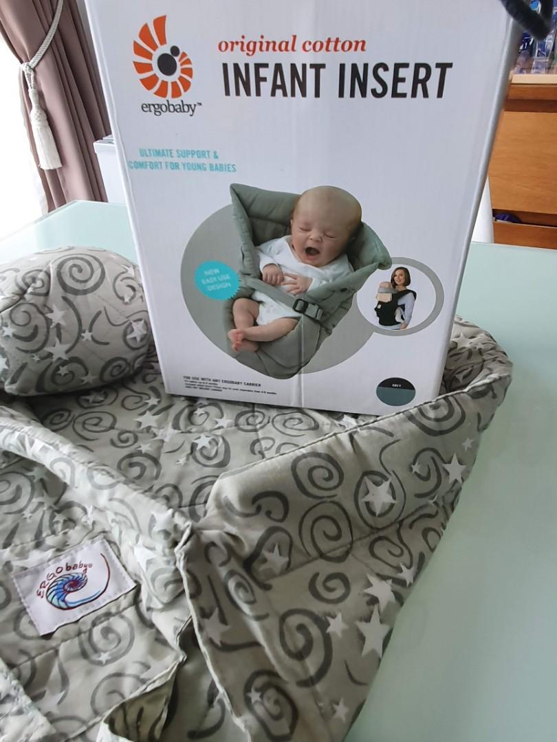 Ergobaby infant insert with beautiful pattern like new Babies Kids Going Out Carriers Slings on Carousell