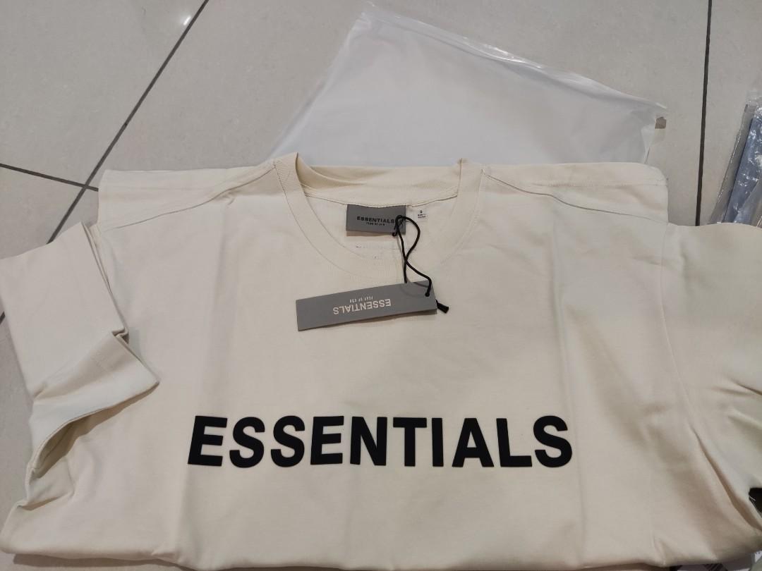 Essentials ss20 S/S Tee, Men's Fashion, Tops & Sets, Tshirts ...