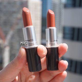 EUC🌿 MAC Satin Lipstick Set of 2: #Mocha #Spirit EUC🌿 MAC Satin Lipstick Set of 2: #Mocha #Spirit