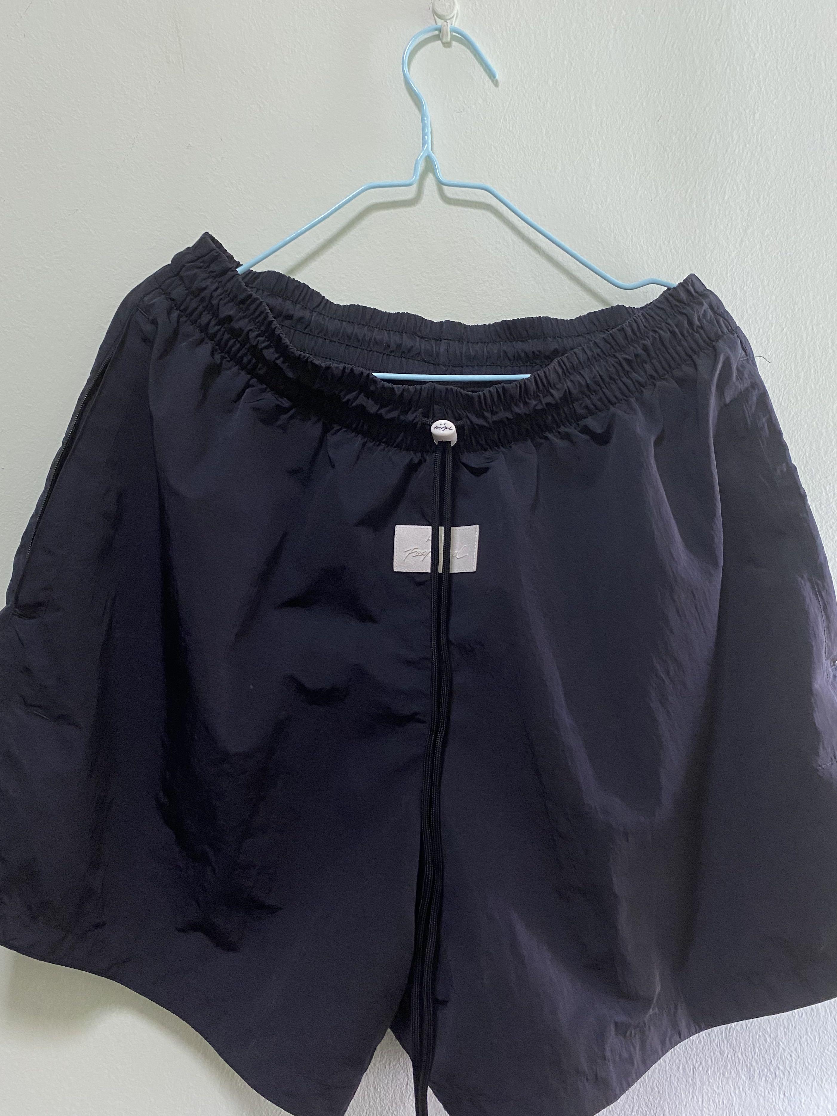 FEAR OF GOD x Nike Shorts Black Light Cream Men s Fashion Bottoms Shorts on Carousell