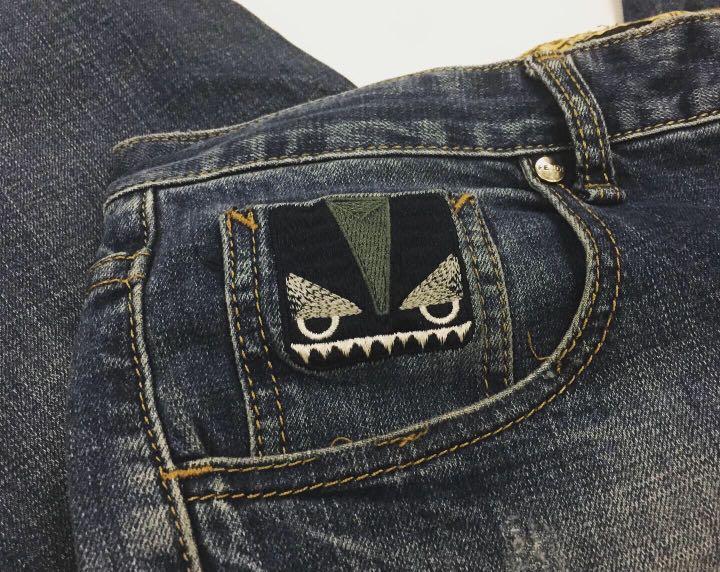 Fendi monster jeans store