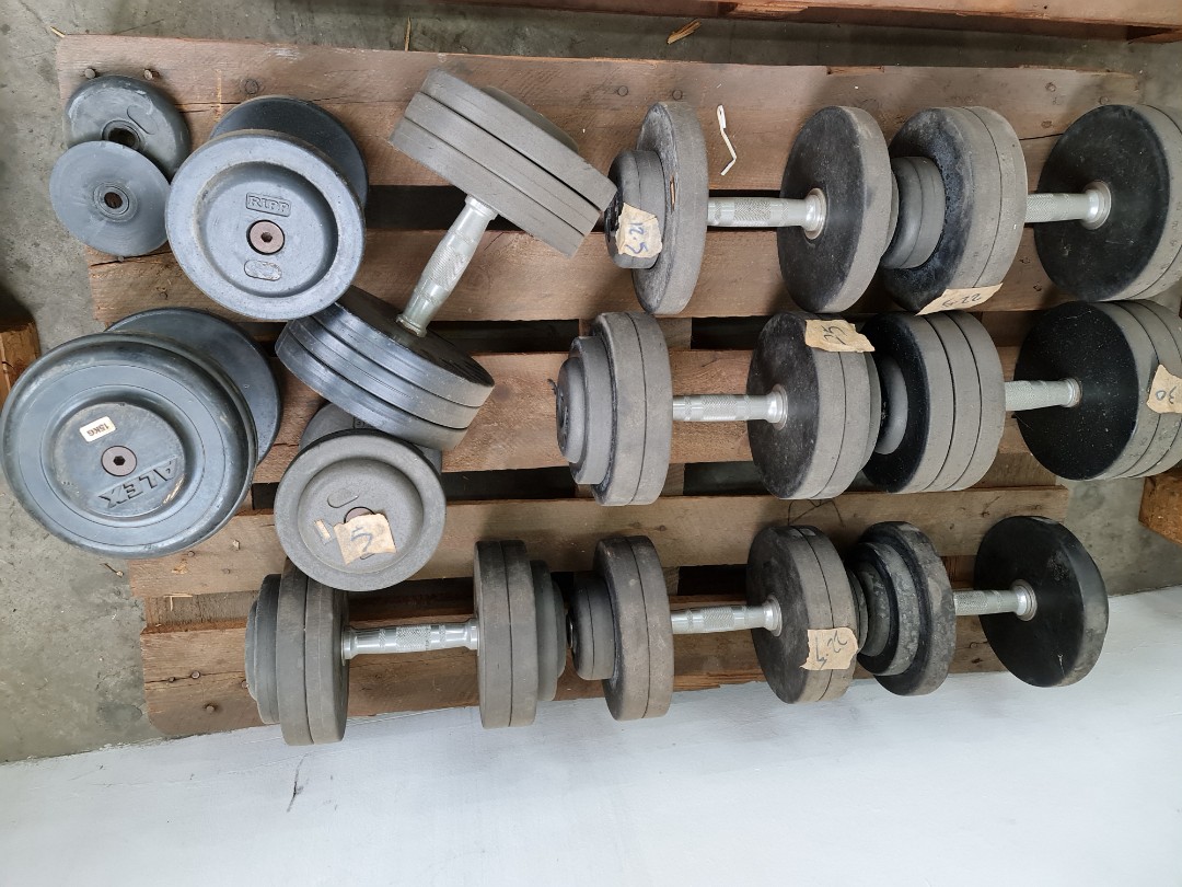 Fixed Dumbbell By ALEX Brand Old stock clearance Sports