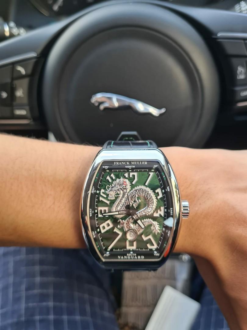 Franck Muller Dragon King Green Luxury Watches on Carousell
