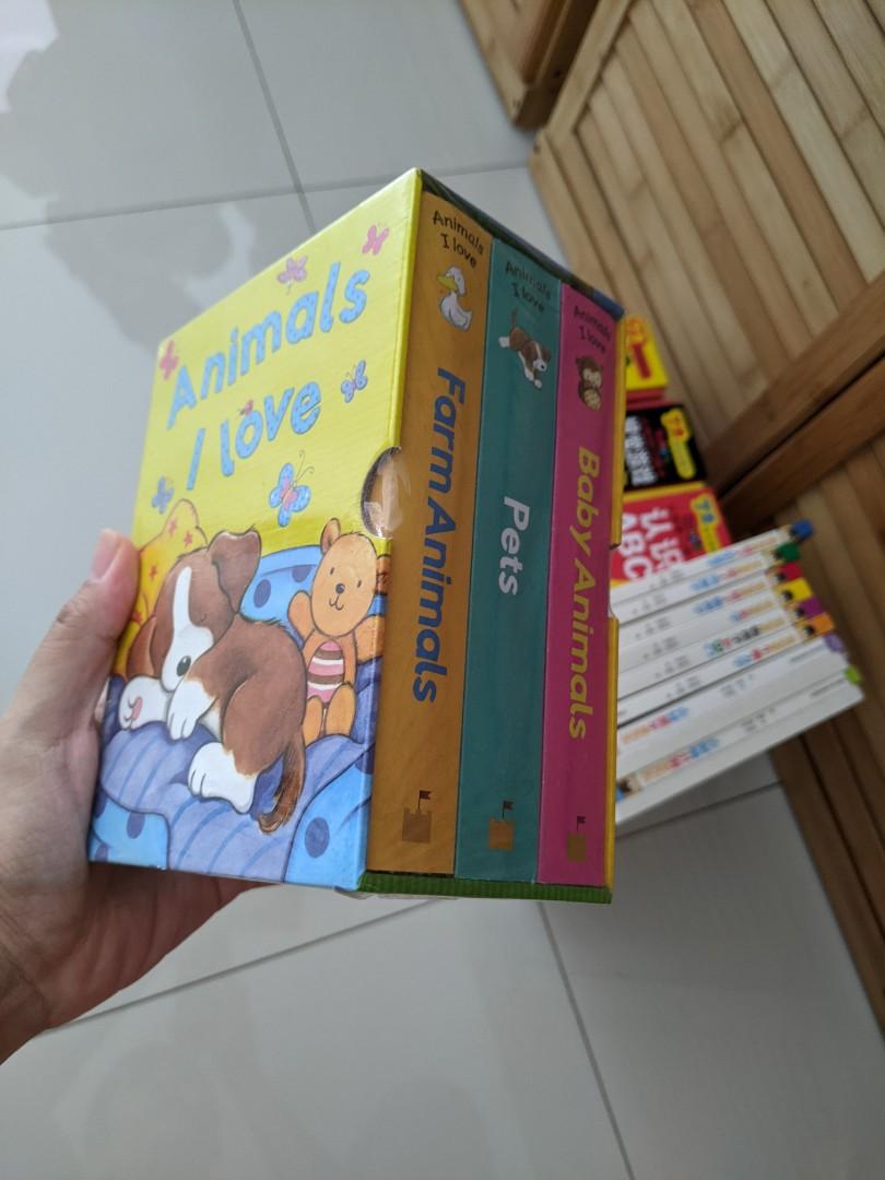 Animals I Love Set Of 3 Board Books Hobbies Toys Books Magazines Children S Books On Carousell