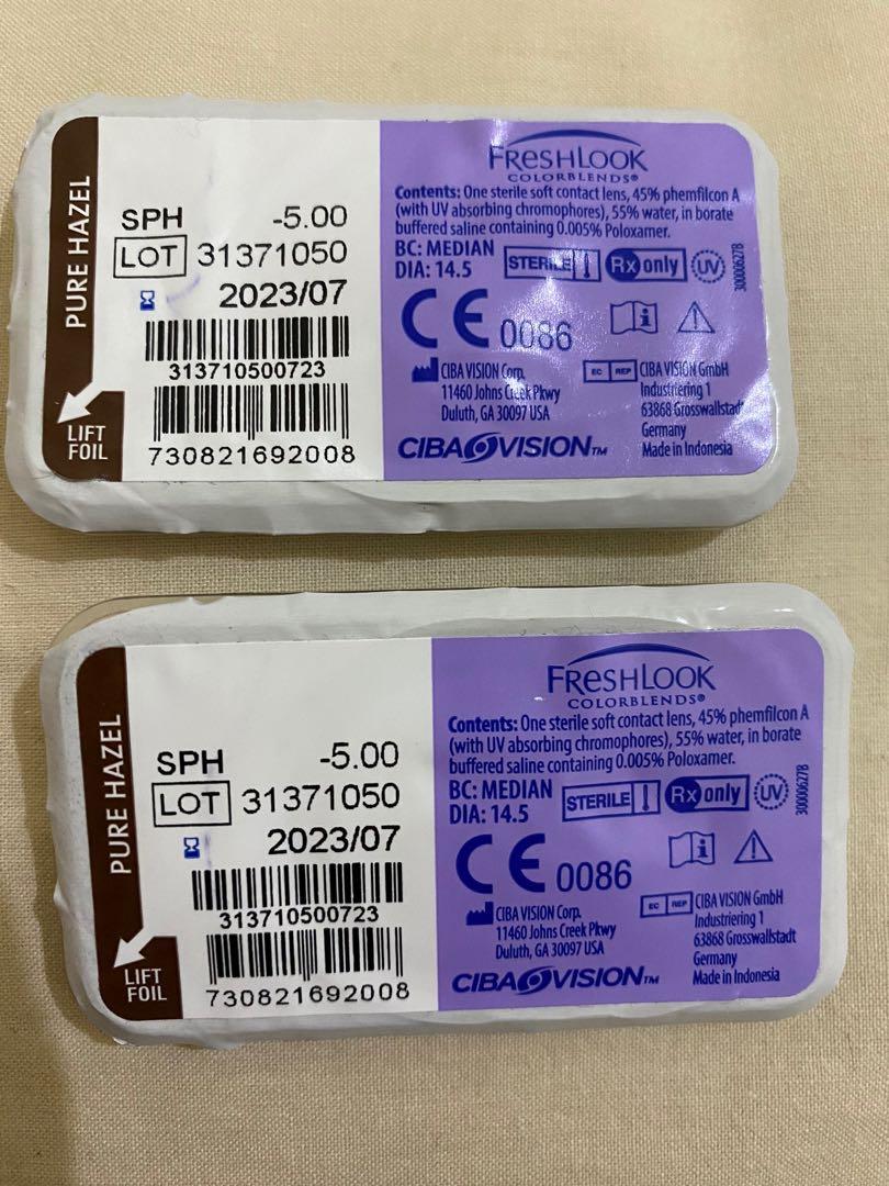 FreshLook Softlens Colorblends, Kesehatan & Kecantikan ...