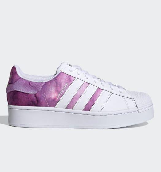 Spit out get together Wait a minute Gaandaaa💜💞sz 7 Unique ADIDAS Superstar Ombre, Women's Fashion, Footwear,  Sneakers on Carousell