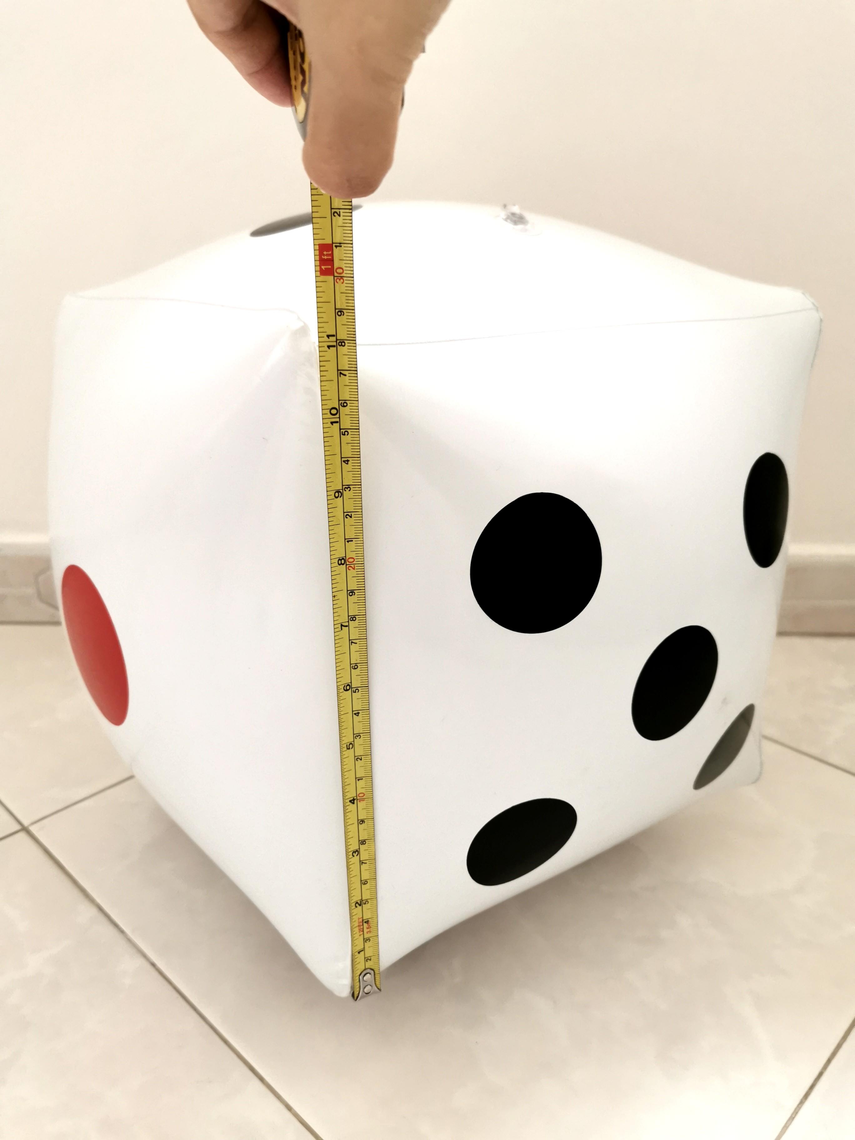 Giant inflatable dice, Hobbies & Toys, Toys & Games on Carousell