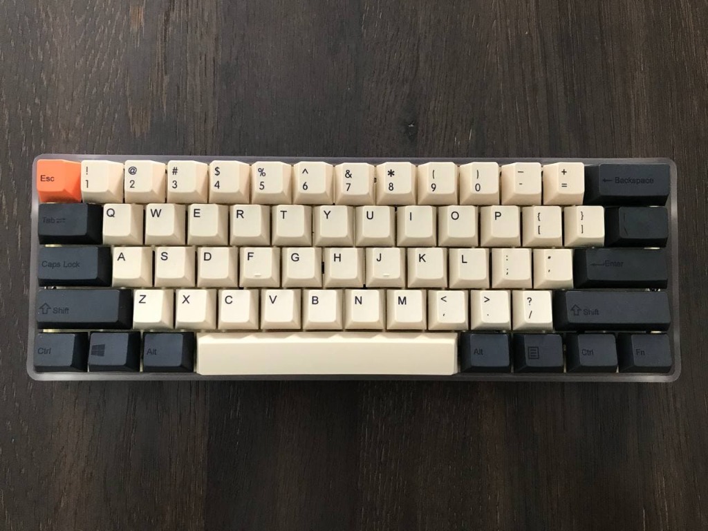 Custom Keyboard Milky Yellow Gateron Linear GK61X Linear Switches 61 ...