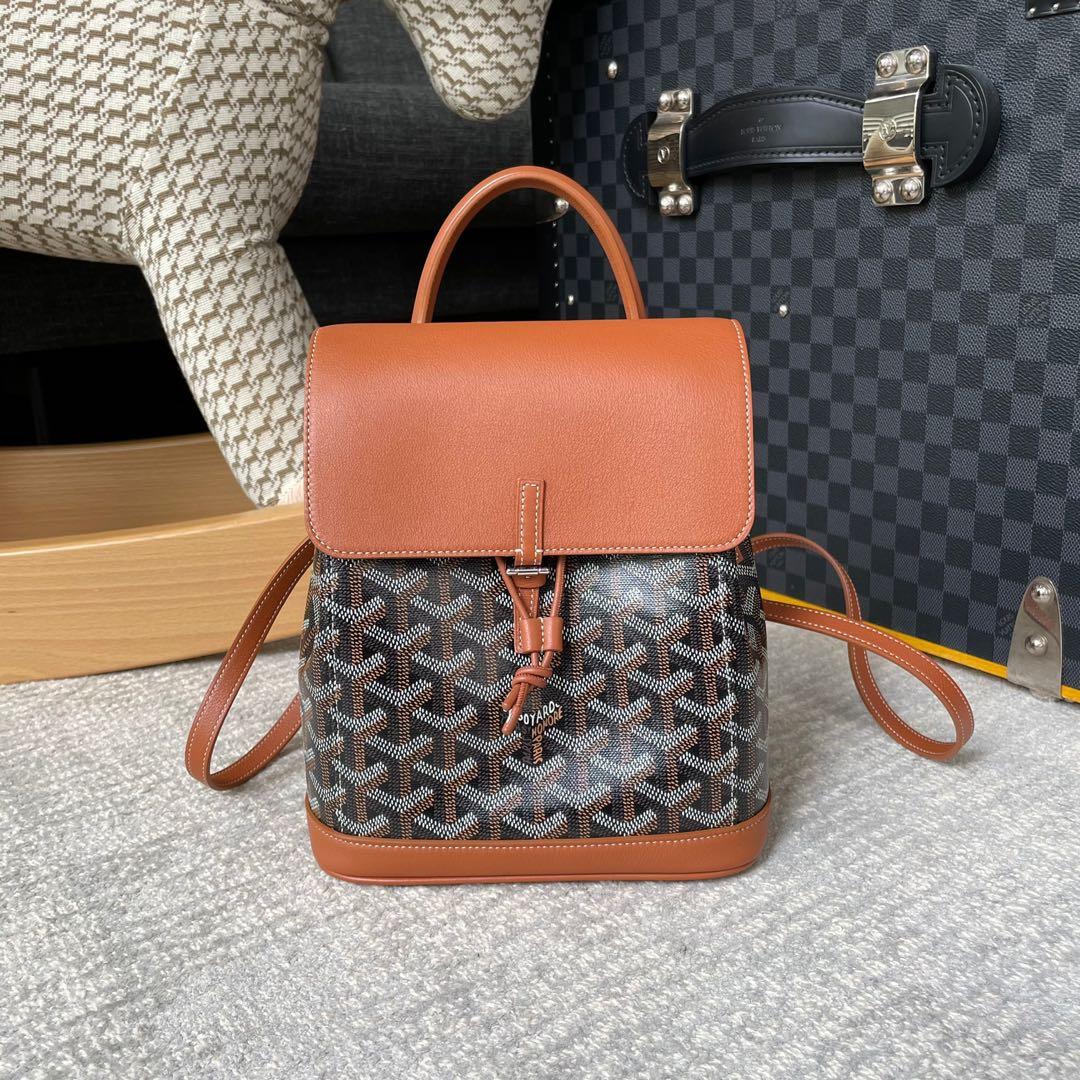 Goyard Mini Black Alpin Backpack