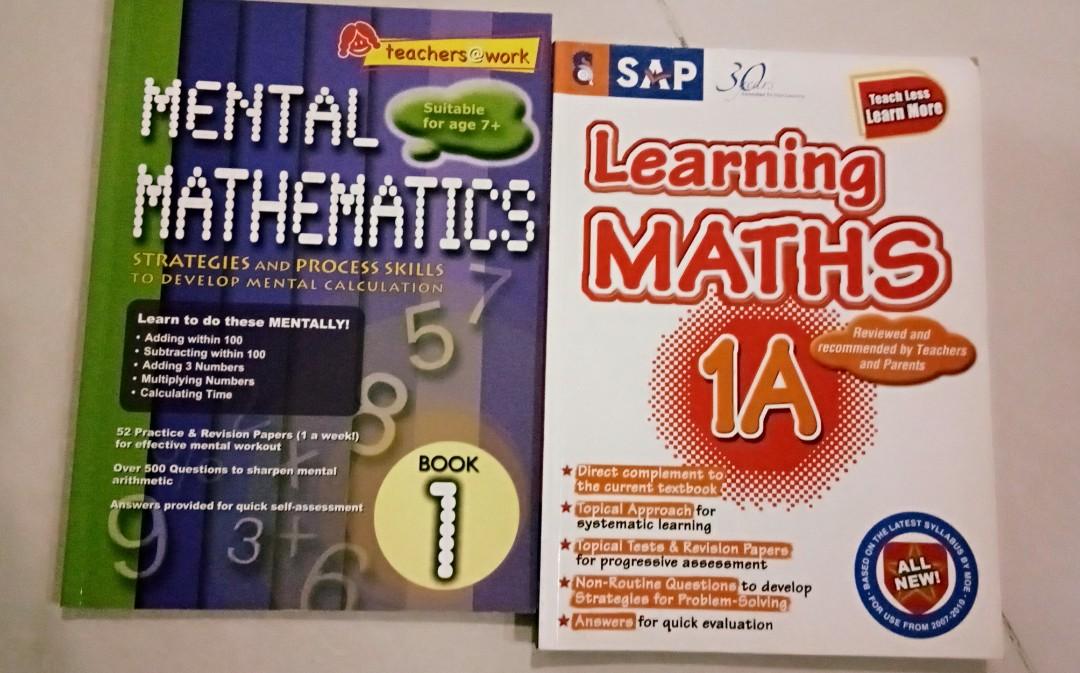 Grade 1 Math reference/workbooks, Hobbies & Toys, Books & Magazines