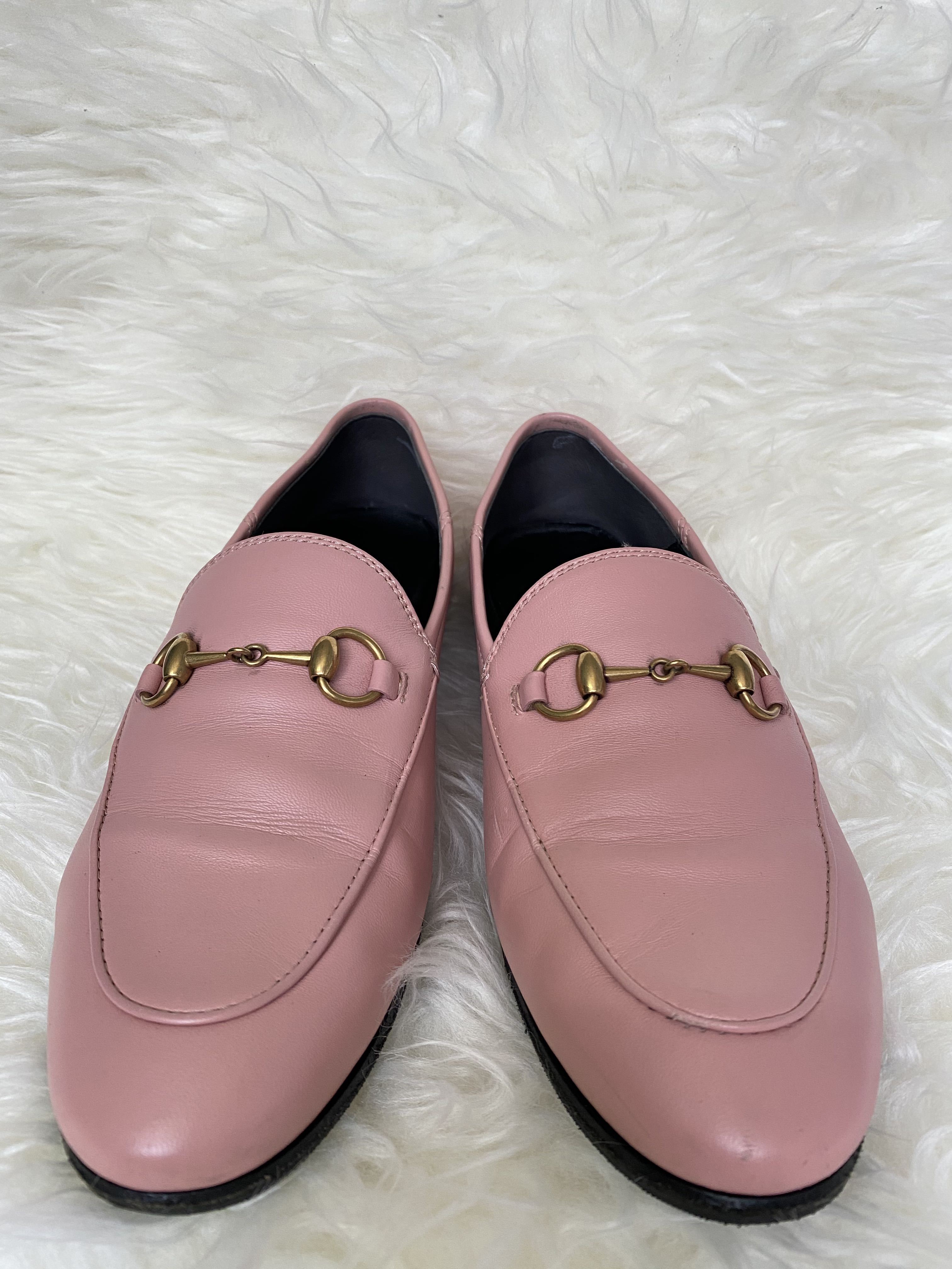 Gucci pink brixton loafers new arrivals
