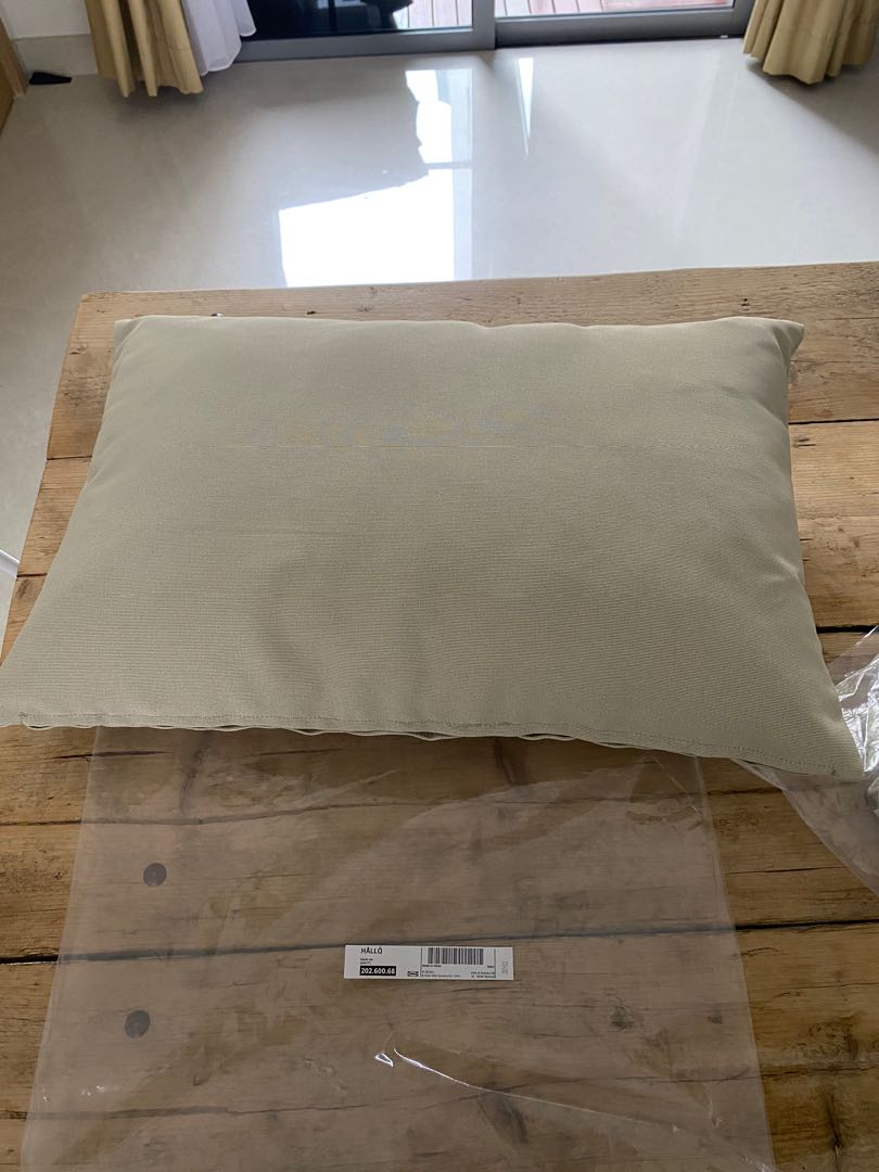 IKEA Hallo back cushion cover in beige Furniture Home Living