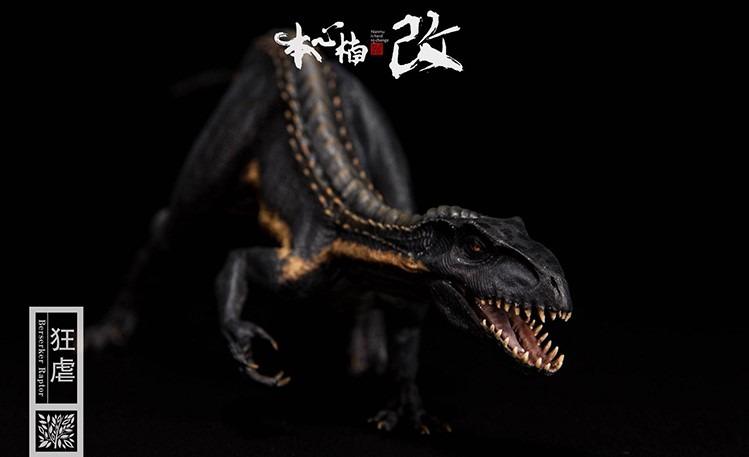 Nanmu Indoraptor Figure Raptor Statue Dinosaur Model Collector Decor Gift Toy 
