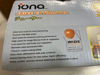 Iona Juice Extractor
