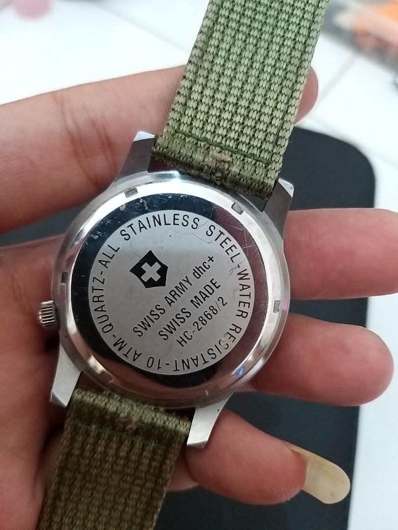Swiss army on sale dhc+ asli