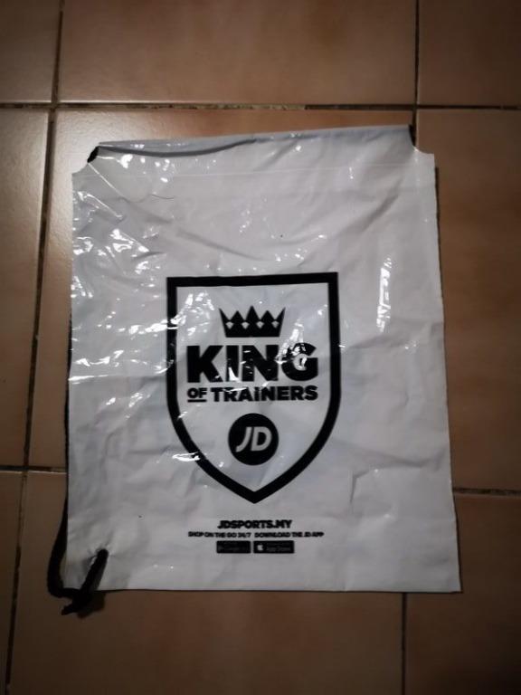 JD Sports Plastic Drawstring Bag (Malaysia Edition), Men's Fashion