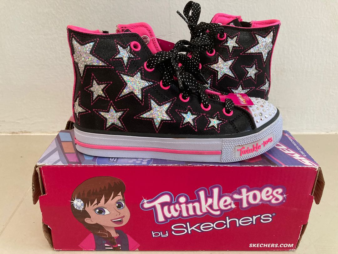 Skechers twinkle deals toes 2016