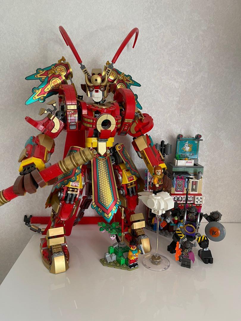 LEGO - Monkie Kid: Monkey King Warrior Mech (80012), 興趣及遊戲