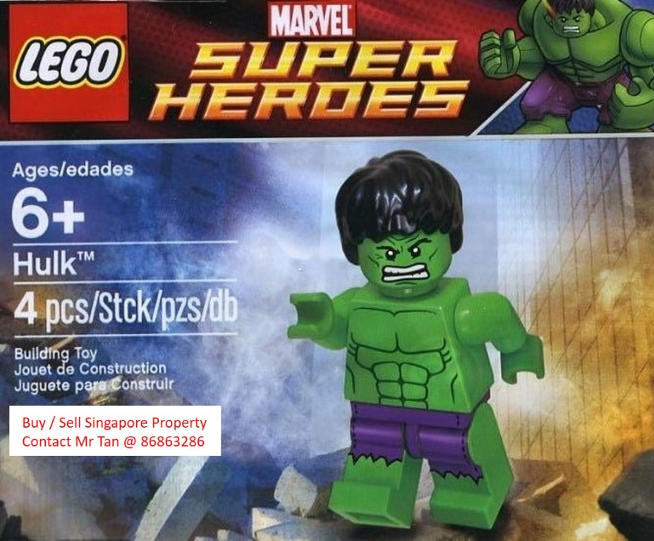 Lego ® Marvel Super Heroes 6001095 Hulk ™ personaje Promo nuevo & OVP limitado 5000022 