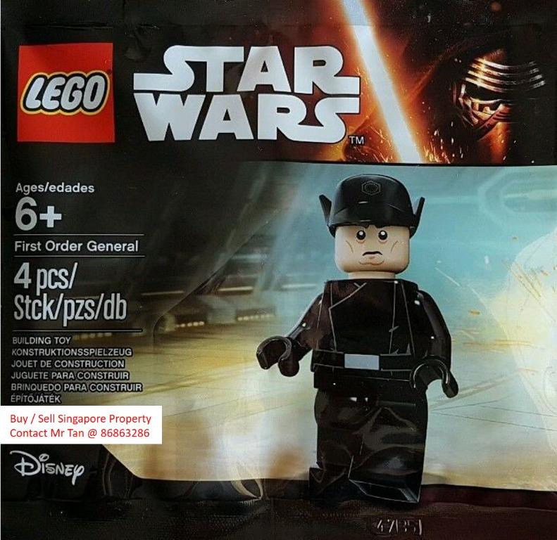 Lego Star Wars 5004406 First Order General Minifig Polybag Disney