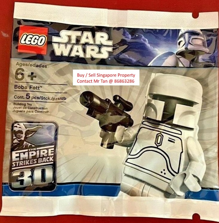 Lego white boba fett hotsell polybag