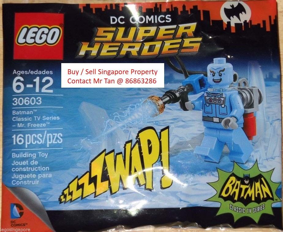 LEGO POLYBAG NEW DC COMICS SUPER HEROES 30603 Mr Freeze 