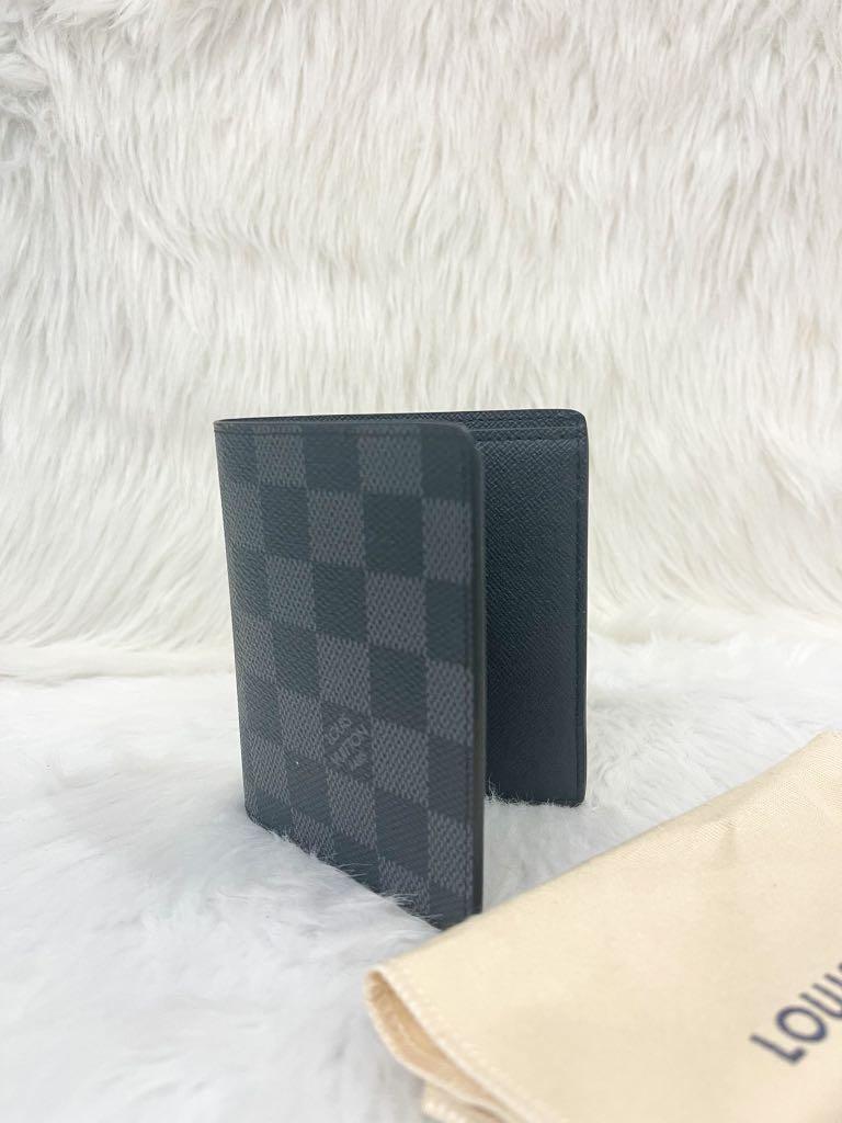 Louis Vuitton compact 6cc men's wallet damier graphite, Luxury, Bags &  Wallets on Carousell
