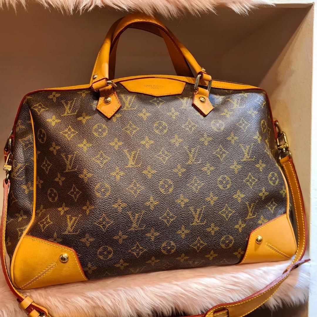 L. V. Two way bag, Luxury, Bags & Wallets on Carousell