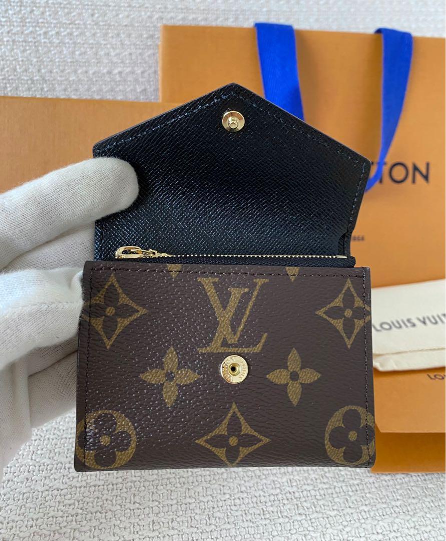 LV Louis Vuitton Reverse Monogram Zoe Wallet 100% AUTHENTIC + BRAND NEW!  #M80725