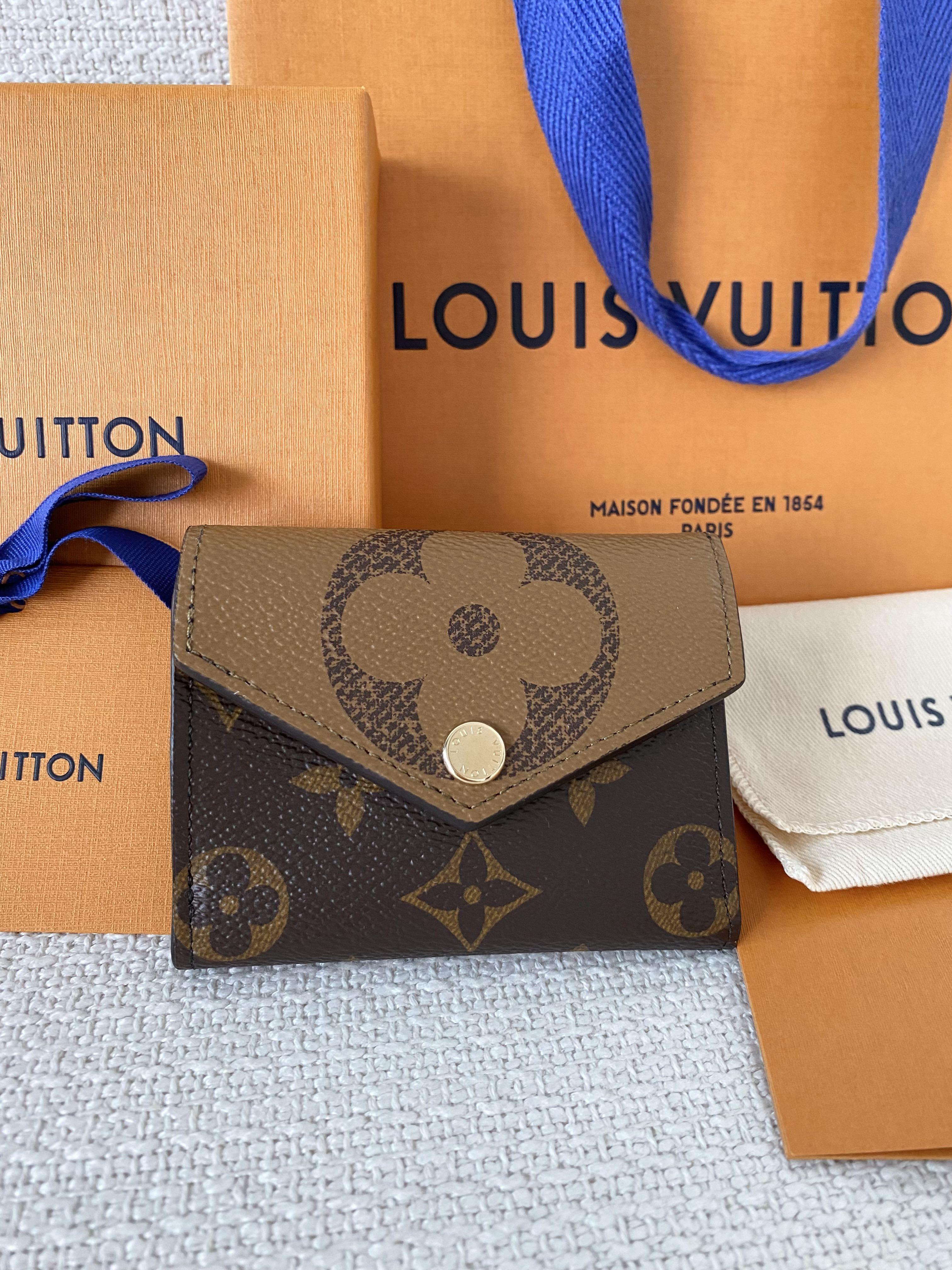 Louis Vuitton Wallet Zoe Monogram Rose Ballerine