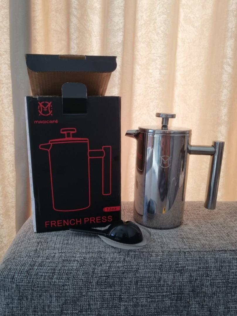 Magicafe French Press - 12oz Stainless 