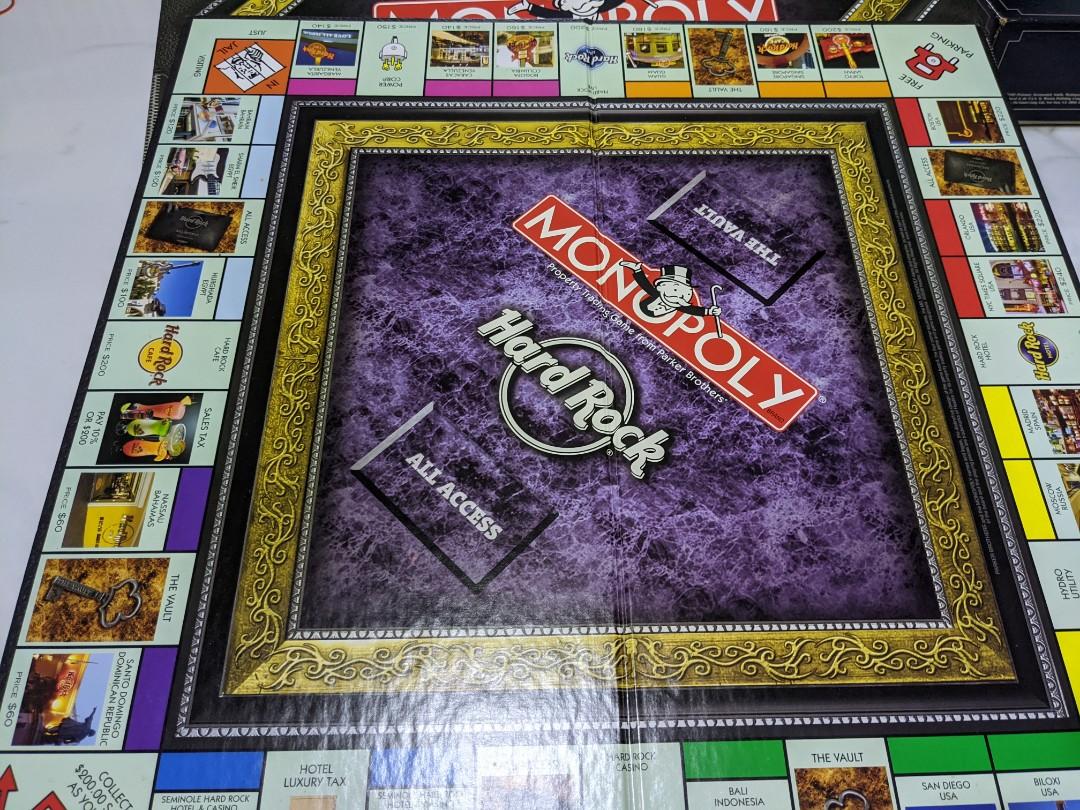 Monopoly Builder The Monopoly Hard Rock Edition 2008 Is A Brand New, Factory Monopoly Disney