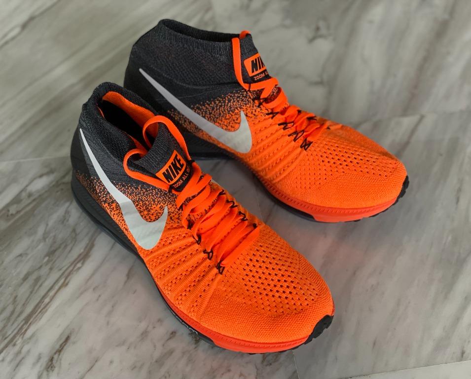 Nike zoom all out flyknit orange 2025
