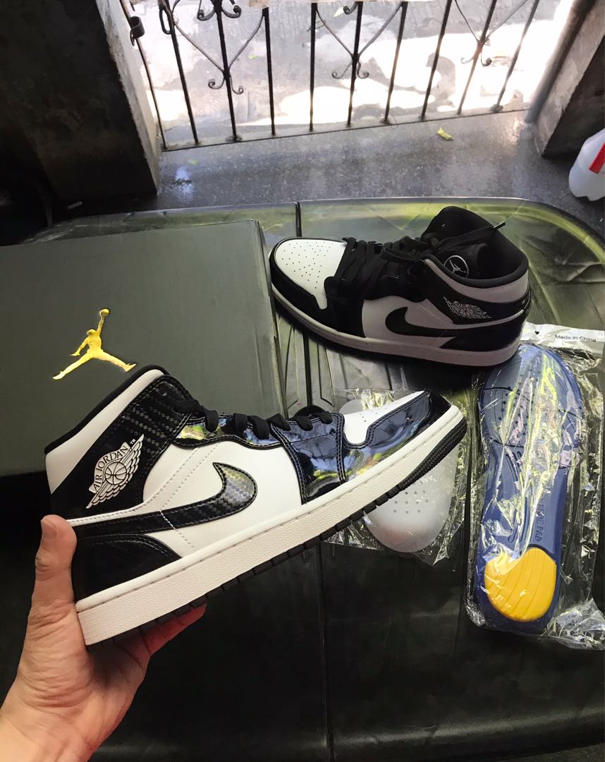 nike jordan mid carbon