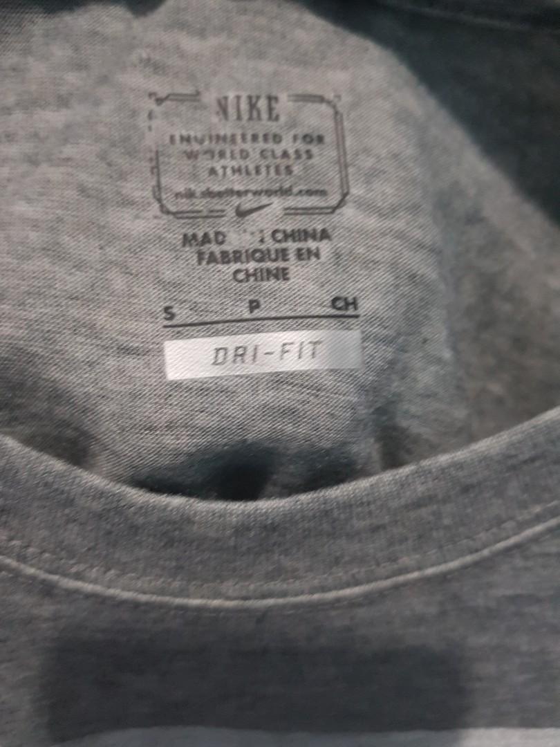 NIKE tshirt (Category: Tshirts & Polo Shirts ) located in Manila. Submitted by markrianne (Listing ID 1090350904, Image 2). Description: Nike shirt (Gray) W18.5 L29 Brand new with Tag Pick up: Cainta or Binangonan Shipping shoulder by buyer.