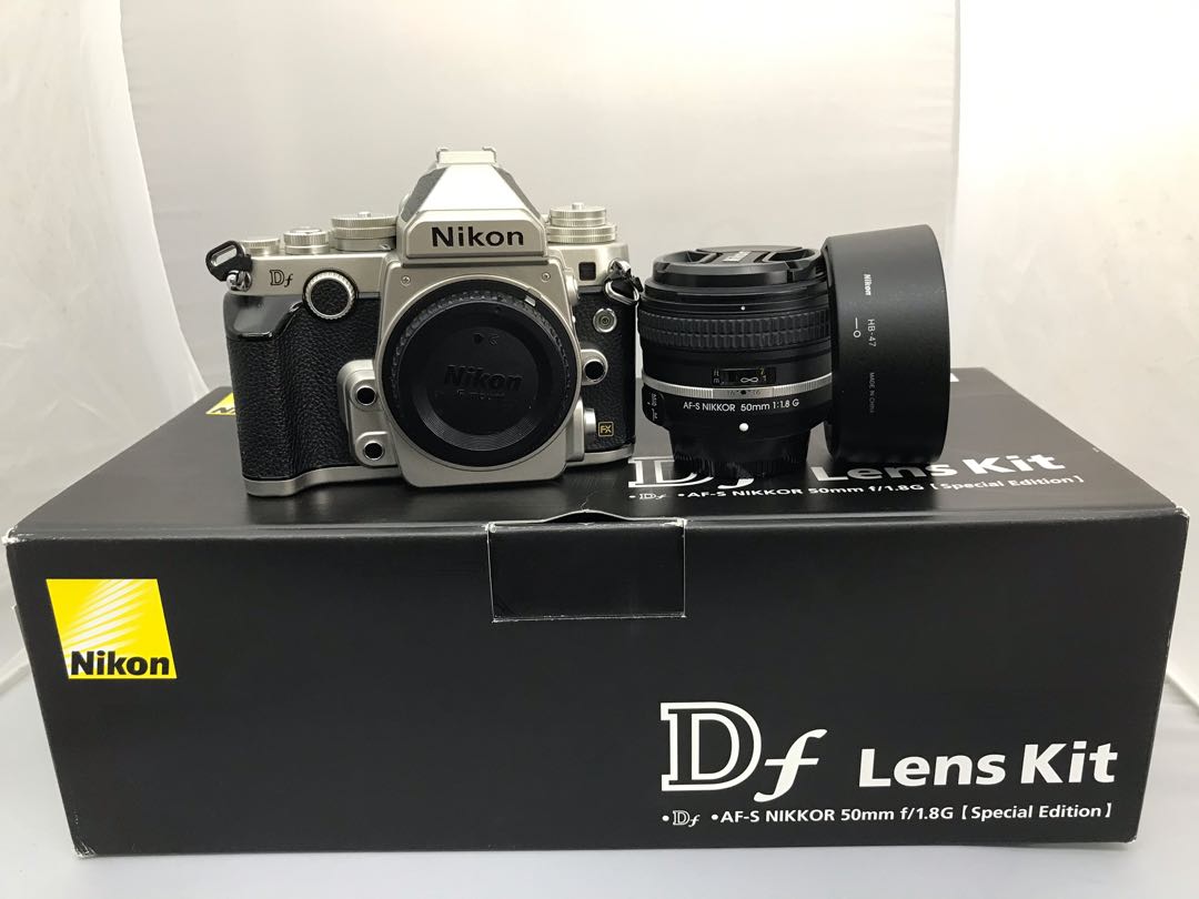 Nikon Df w/AF-S 50mm F1.8 G Special Edition, 攝影器材, 鏡頭及裝備