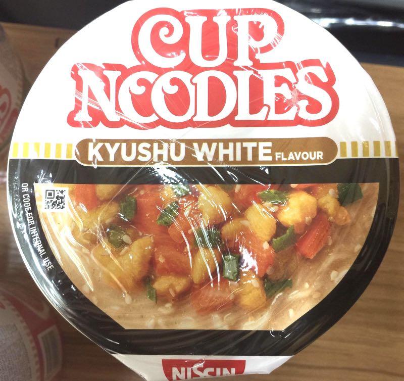 Nissin Kyushu White Flavor Cup Noodles 75g, Food & Drinks, Packaged