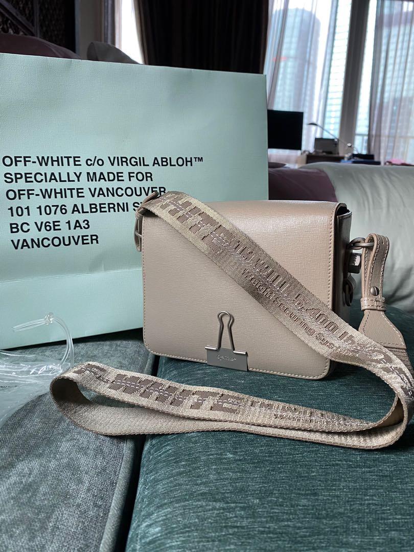 Off-White c/o Virgil Abloh Nude Box Bag - Neutrals Handle Bags