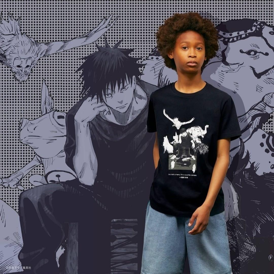 Open Jastip Uniqlo Ut Jujutsu Kaisen Fesyen Pria Pakaian Atasan Di Carousell